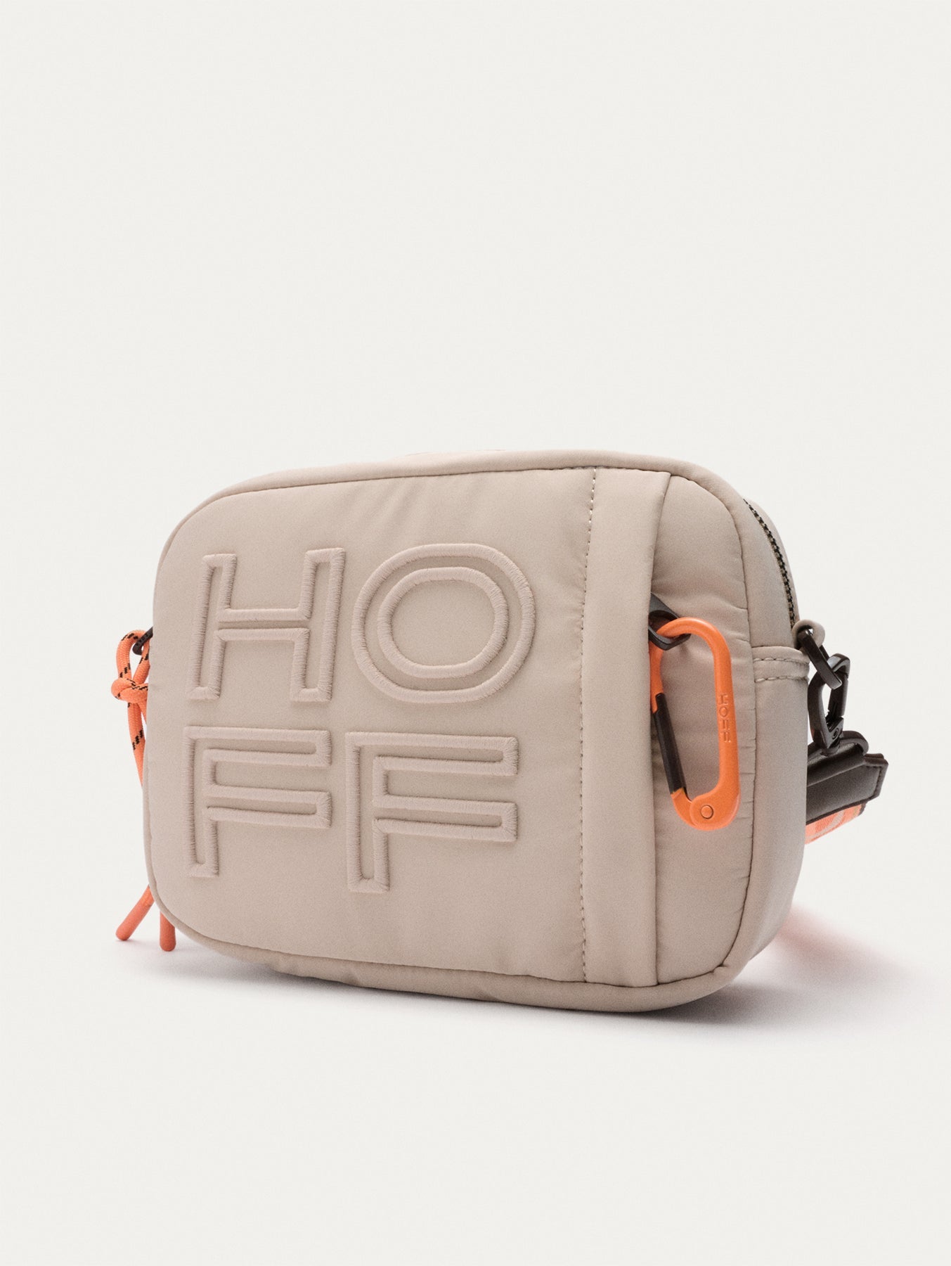 BANDOLERA NYLON BRIDGE BEIGE