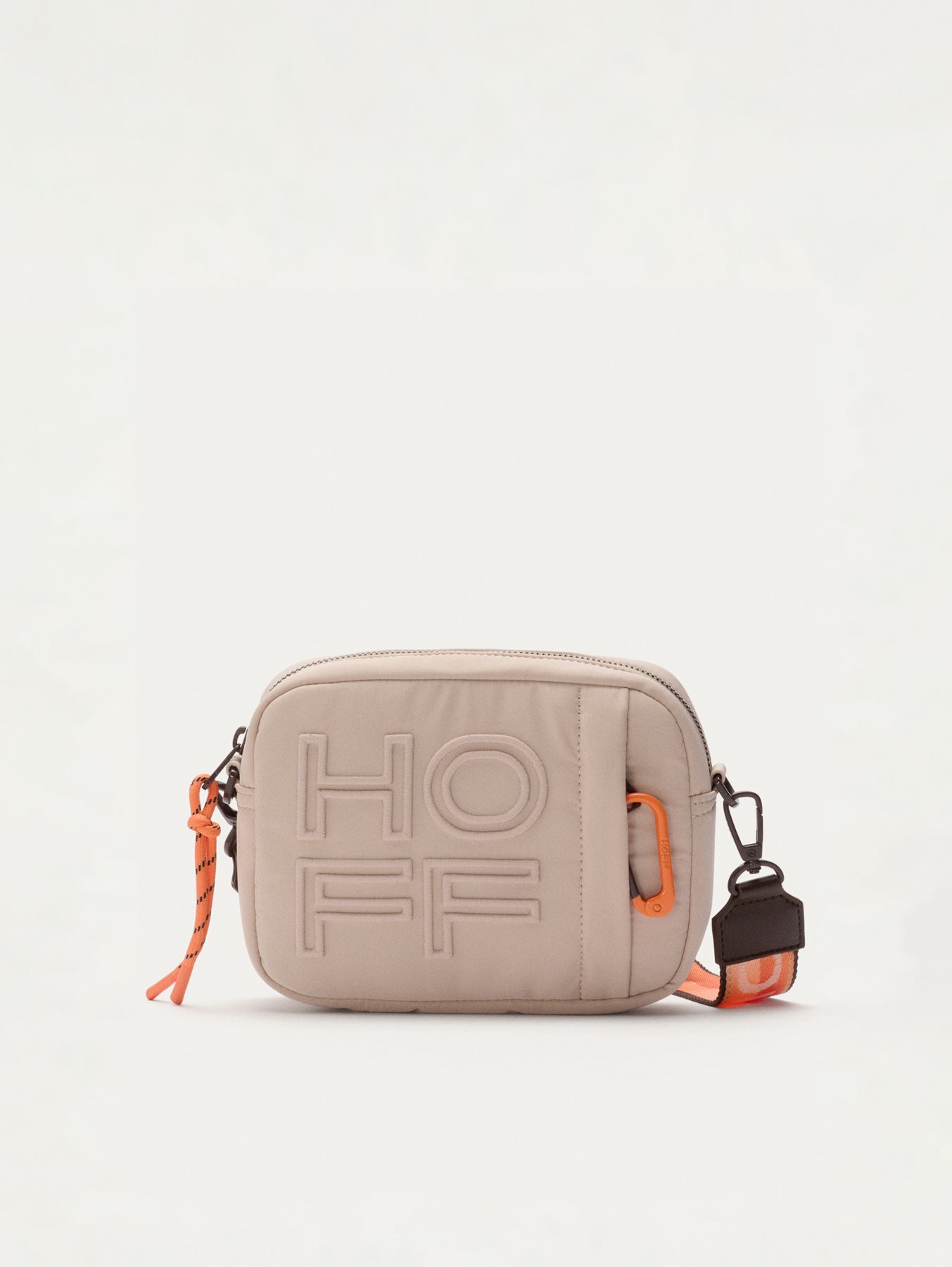 BANDOLERA NYLON BRIDGE BEIGE