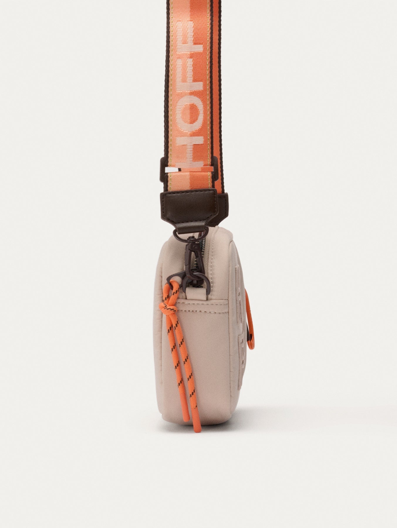 BANDOLERA NYLON BRIDGE BEIGE