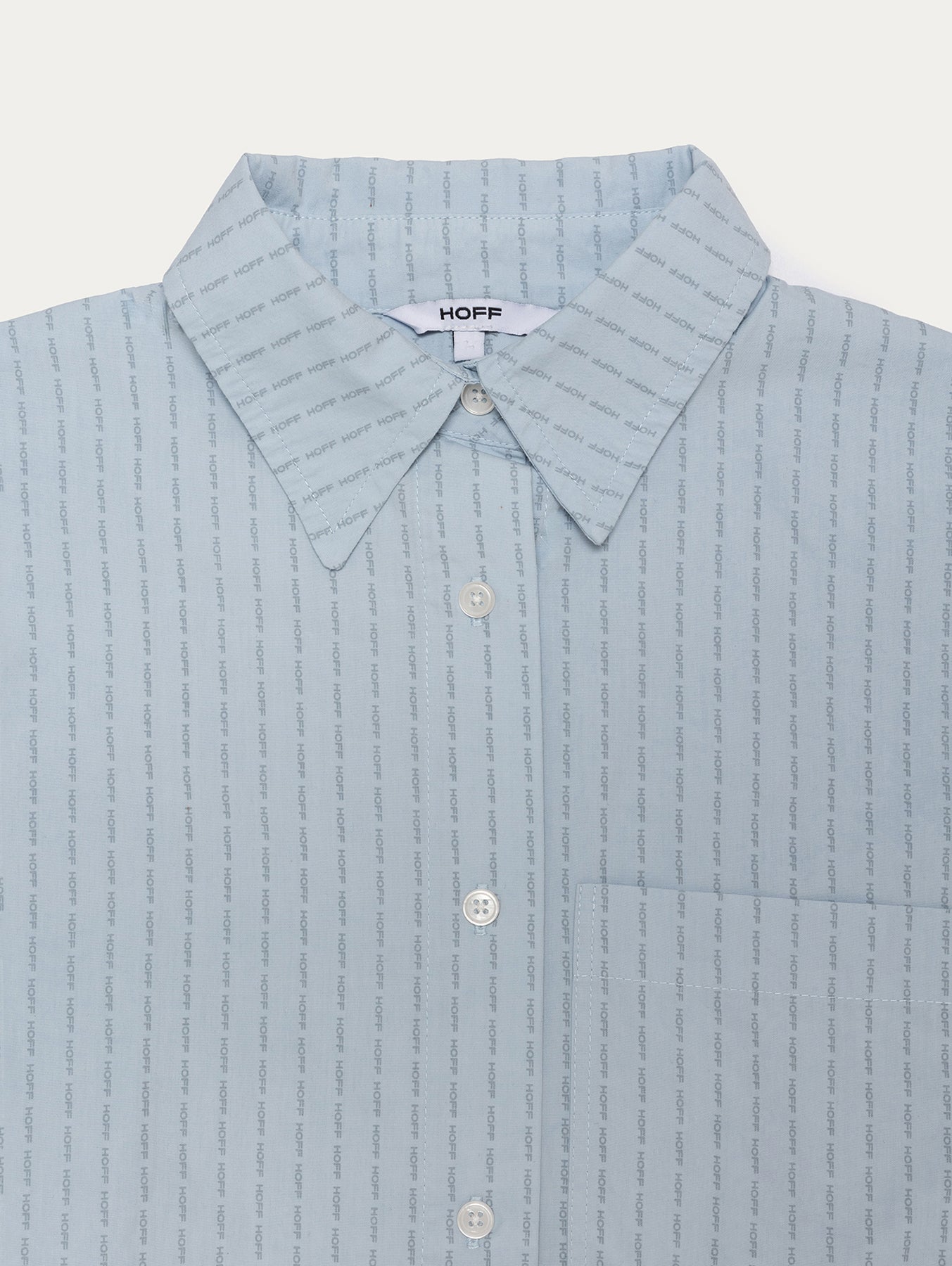 CAMISA LOGO HOFF HAWAII AZUL CLARO