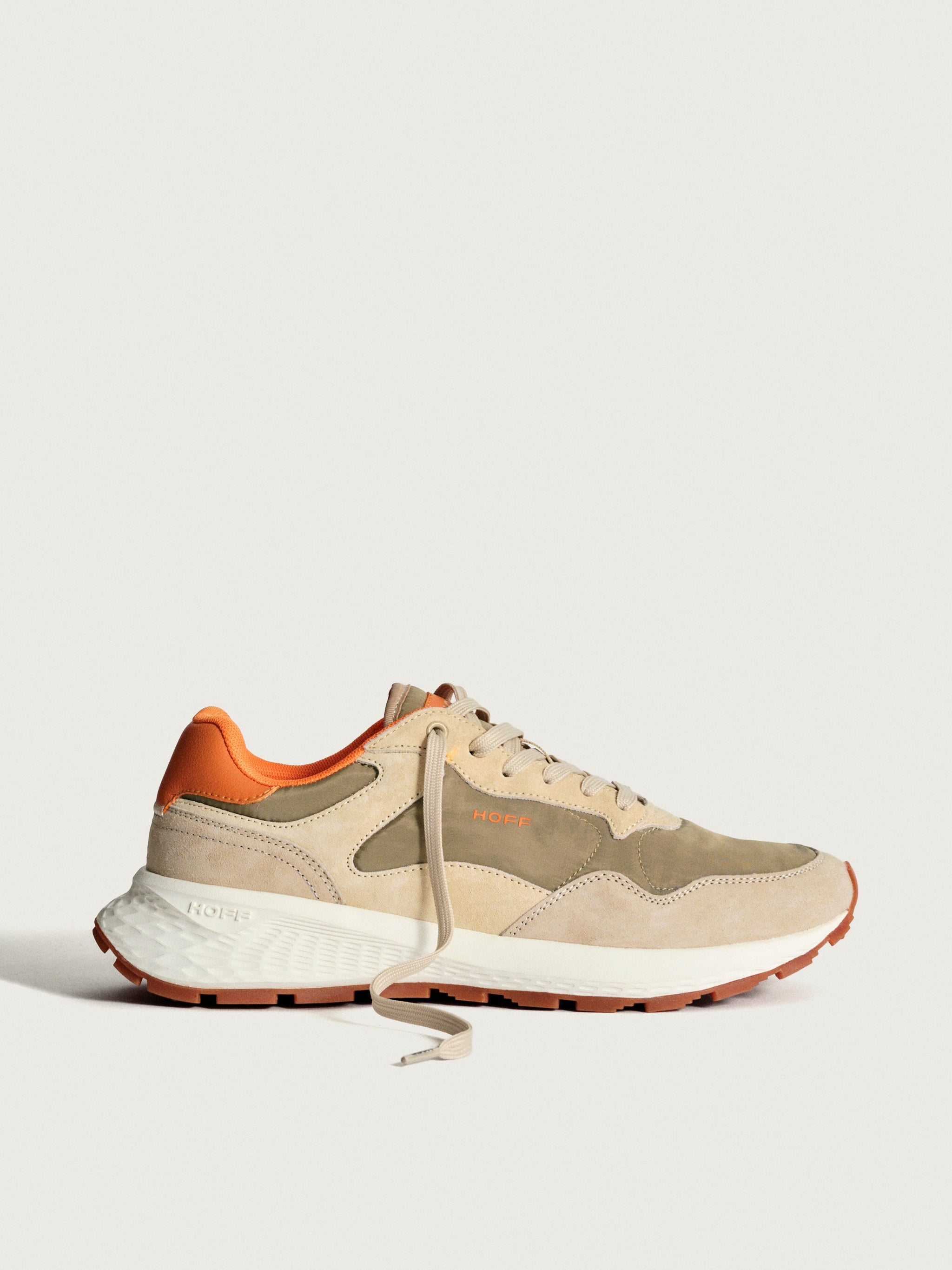 Zapatillas HOFF Beijing II Man Para Hombre - Piel Serraje Y Nailon, Suela Goma Y Phylon, Plantilla Memory Foam