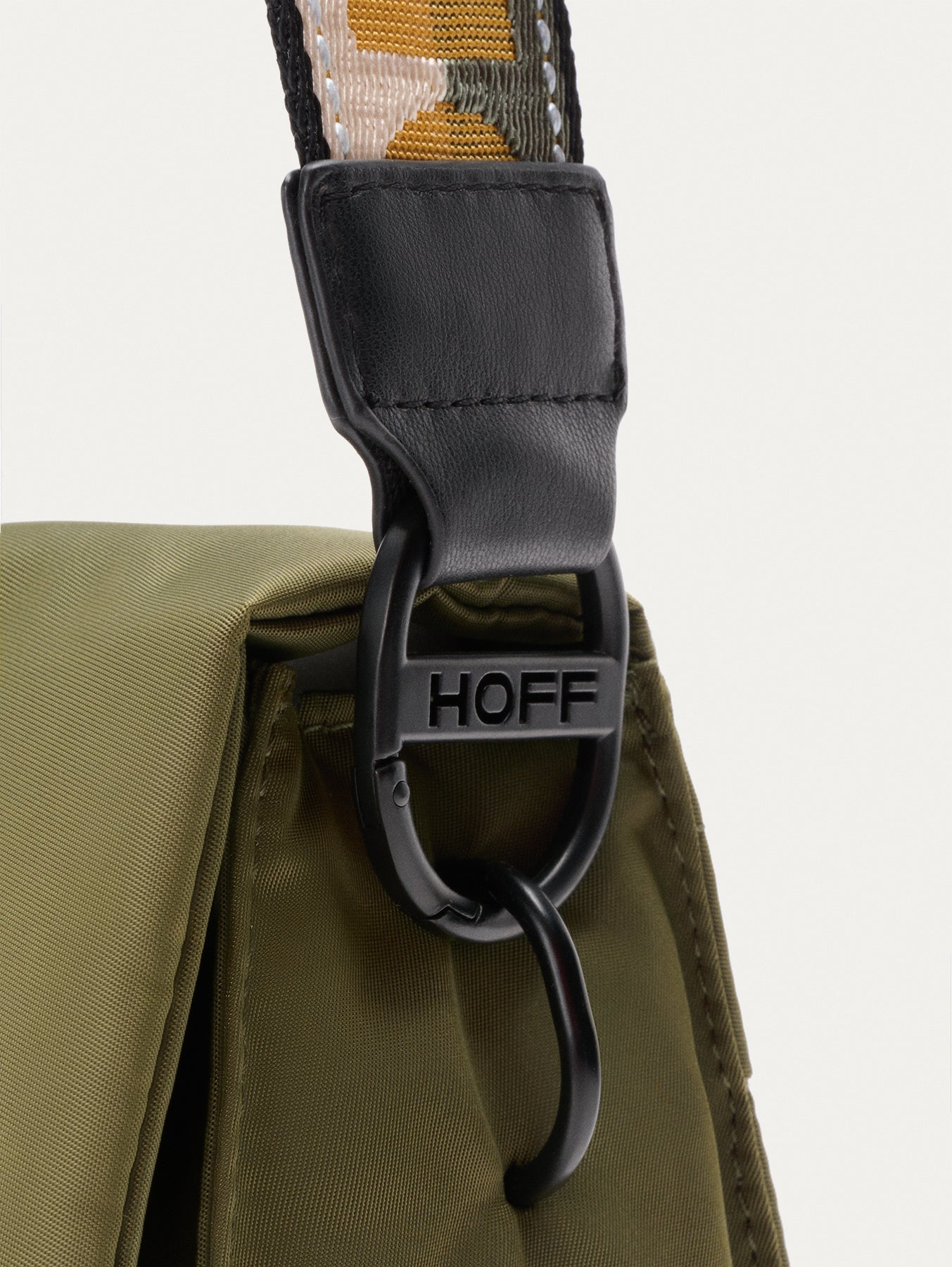 BANDOLERA NYLON GALLERY CAQUI