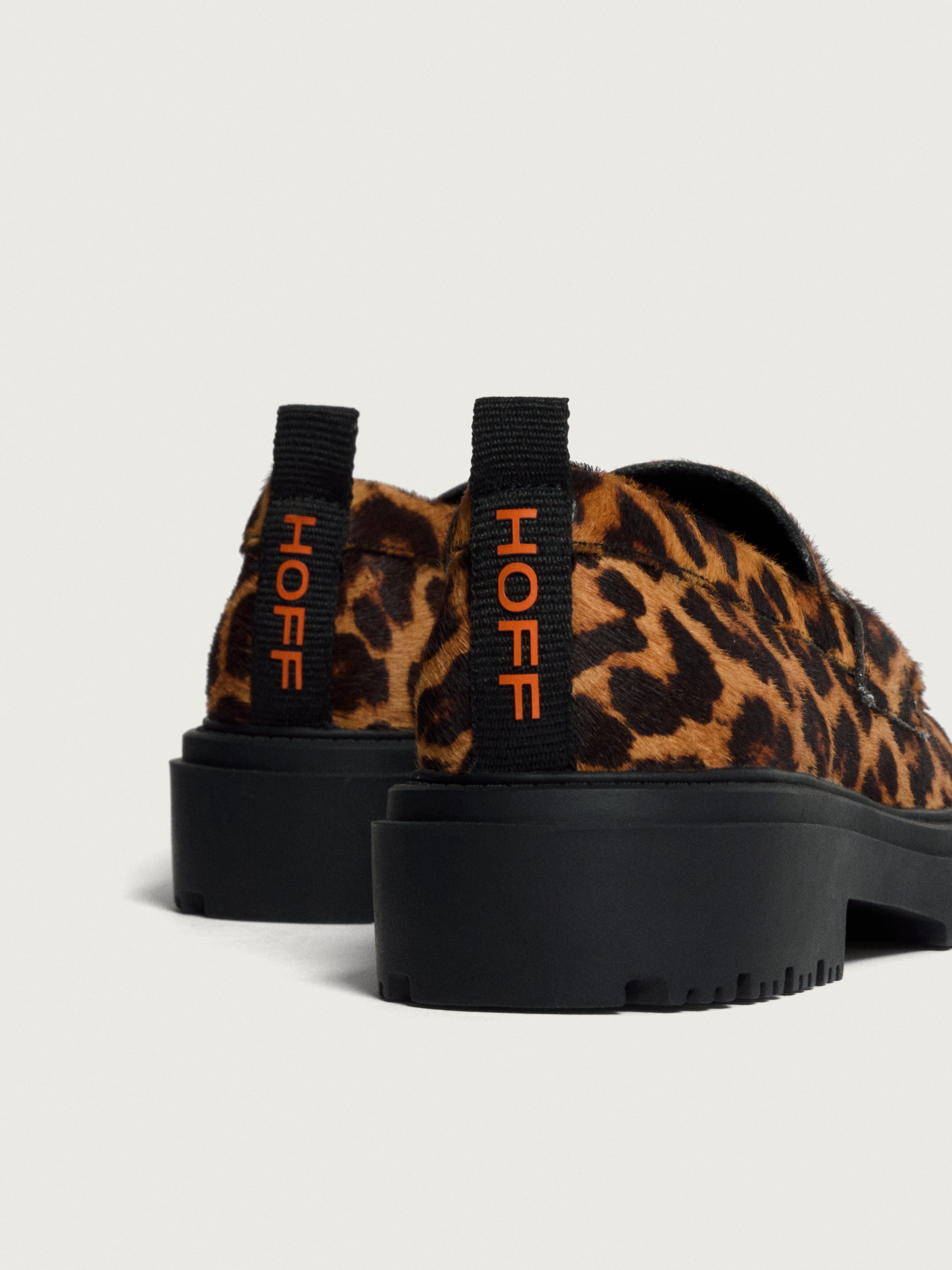 MOCASÍN SCHOOL LEOPARD MARRON