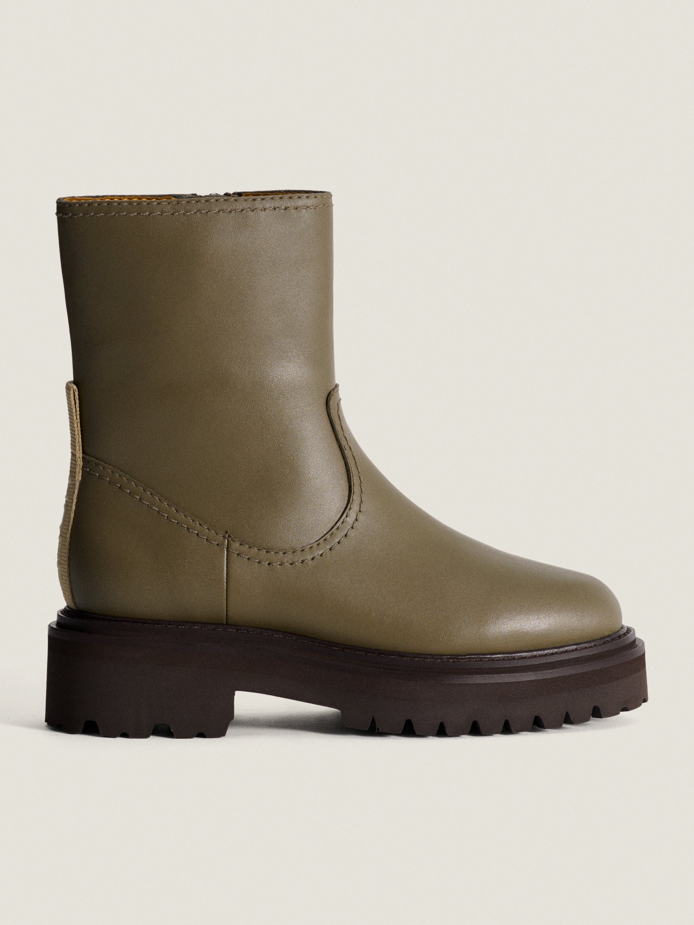 BOTA PIEL OFFICE MILITARE