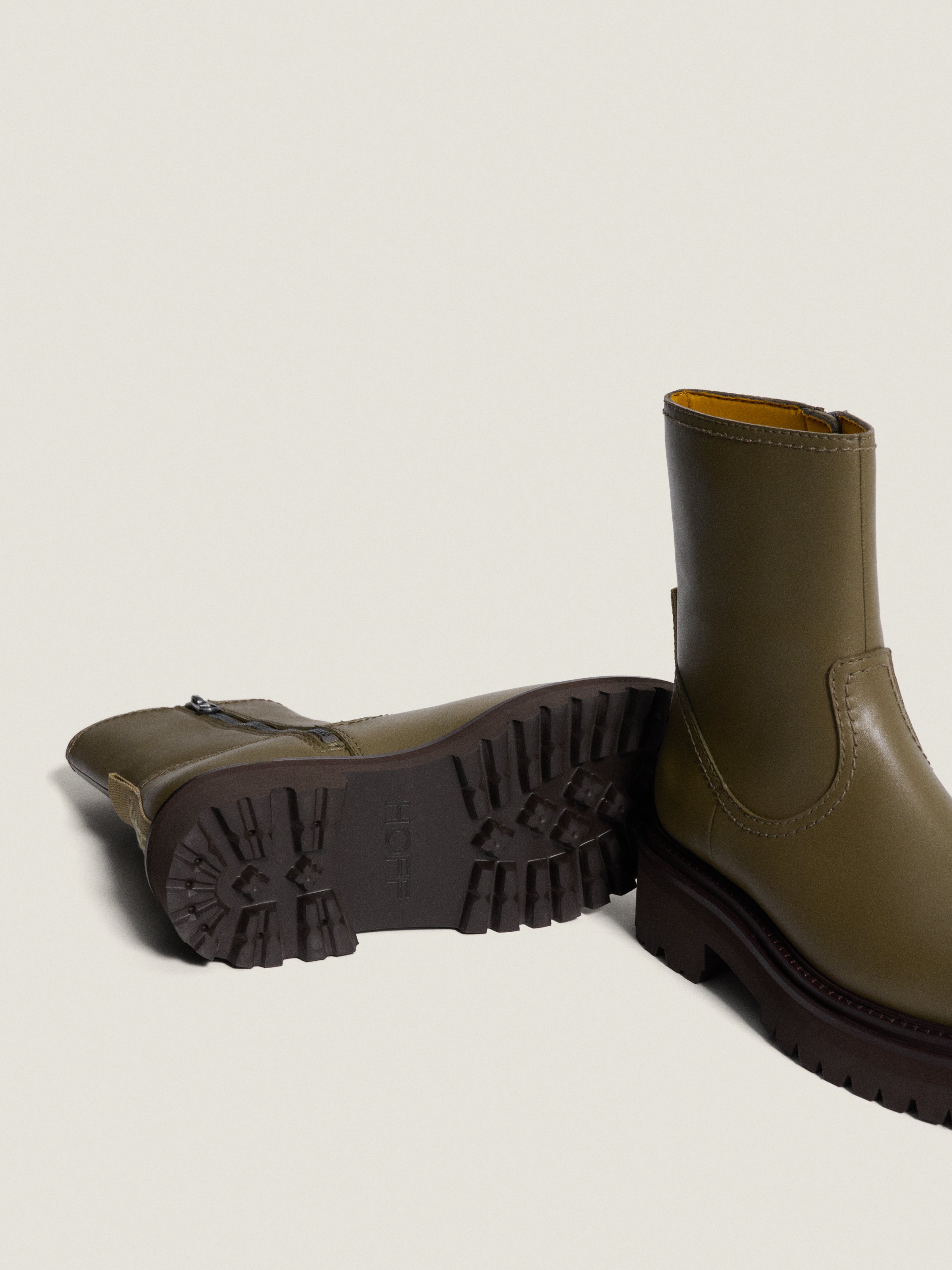 BOTA PIEL OFFICE MILITARE