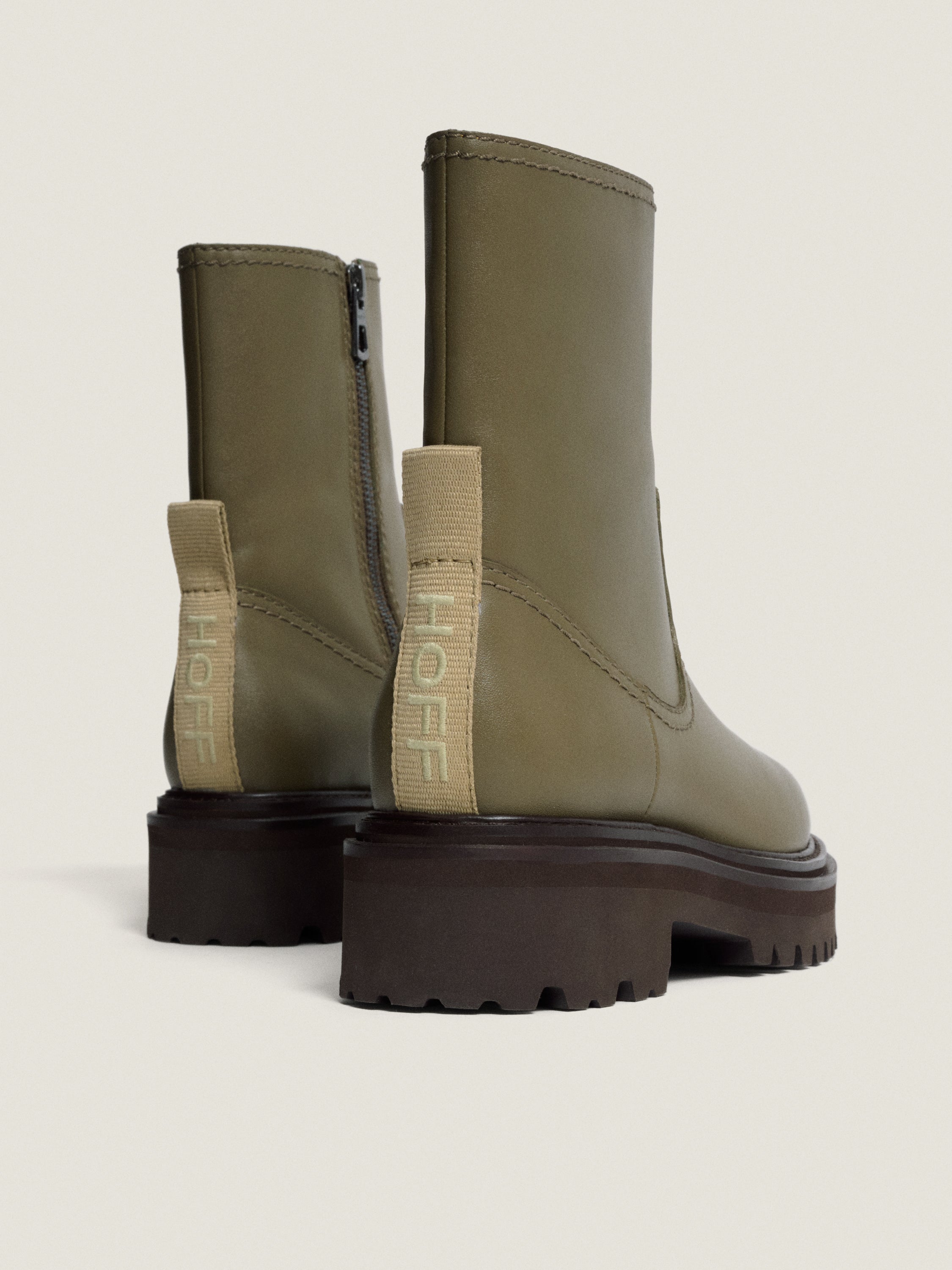 BOTA PIEL OFFICE MILITARE