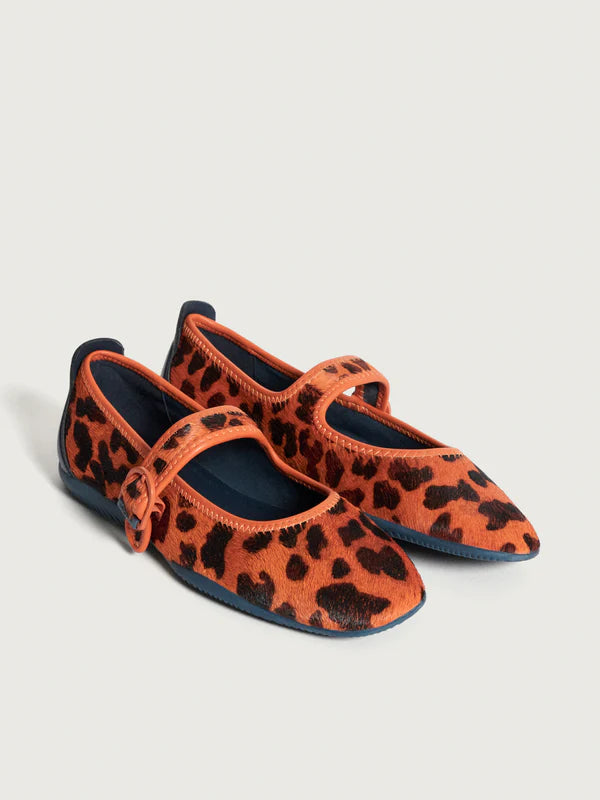 MARY JANE ANIMAL PRINT SCALA NARANJA
