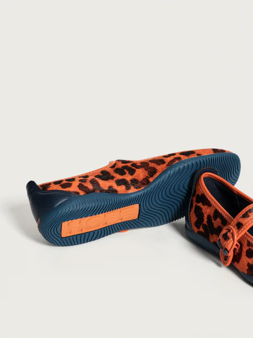 MARY JANE ANIMAL PRINT SCALA NARANJA