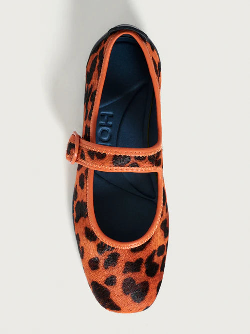 MARY JANE ANIMAL PRINT SCALA NARANJA