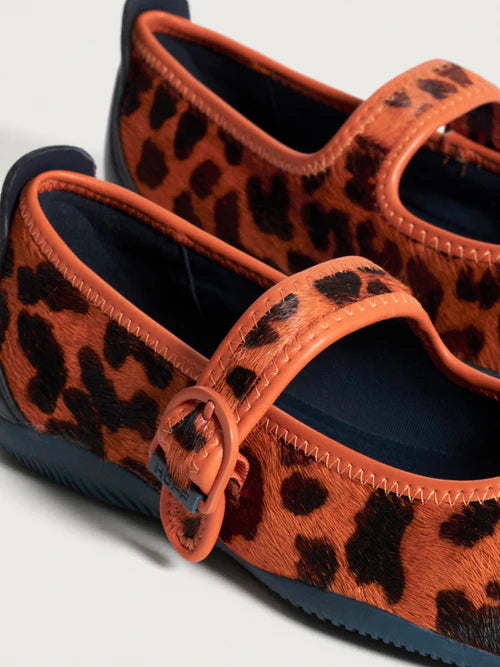 MARY JANE ANIMAL PRINT SCALA NARANJA