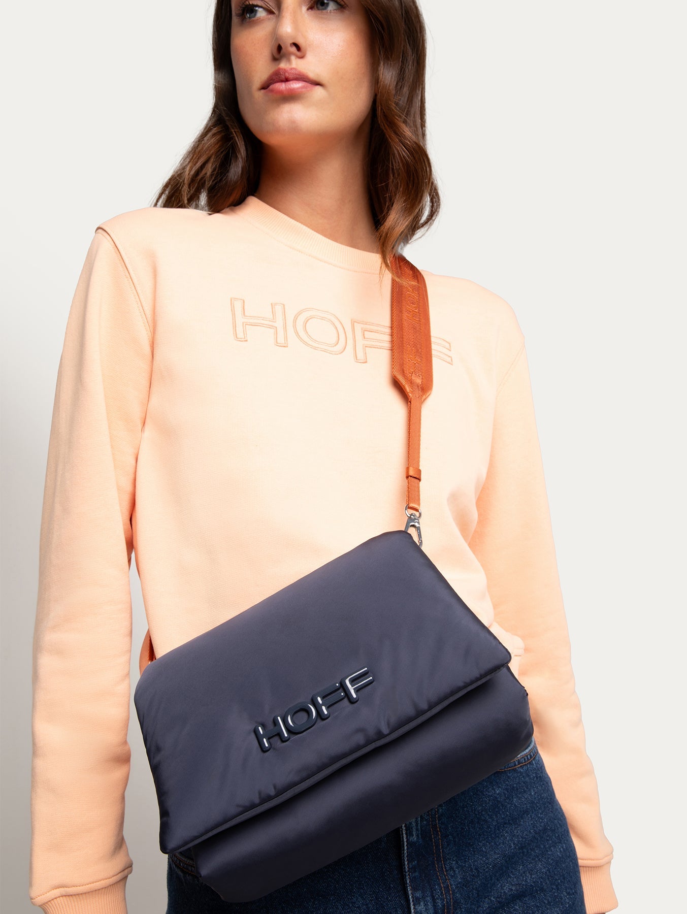 BANDOLERA EVEREST NYLON AZUL MARINO