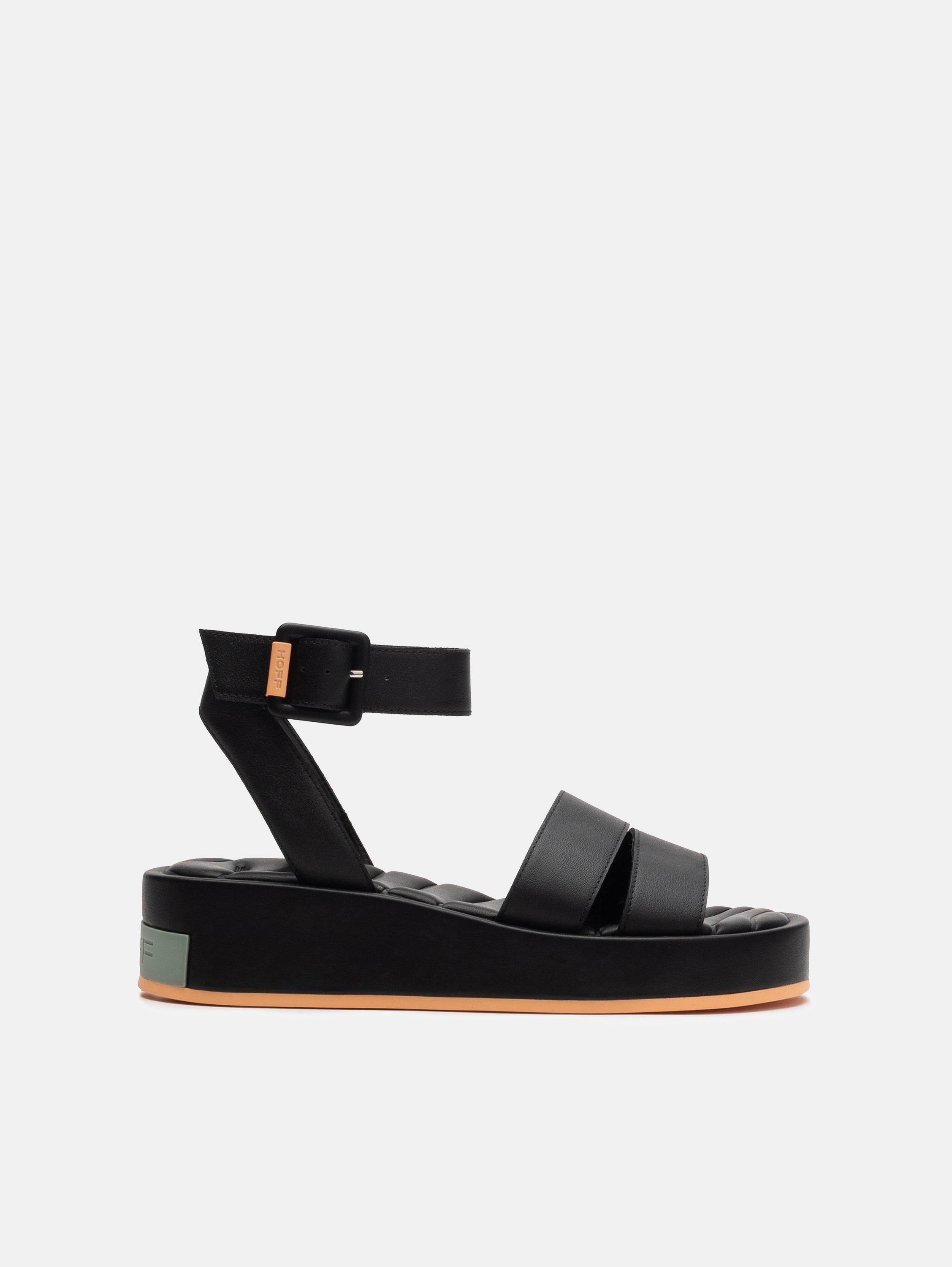 SANDALIA TIRAS TOWN NEGRO