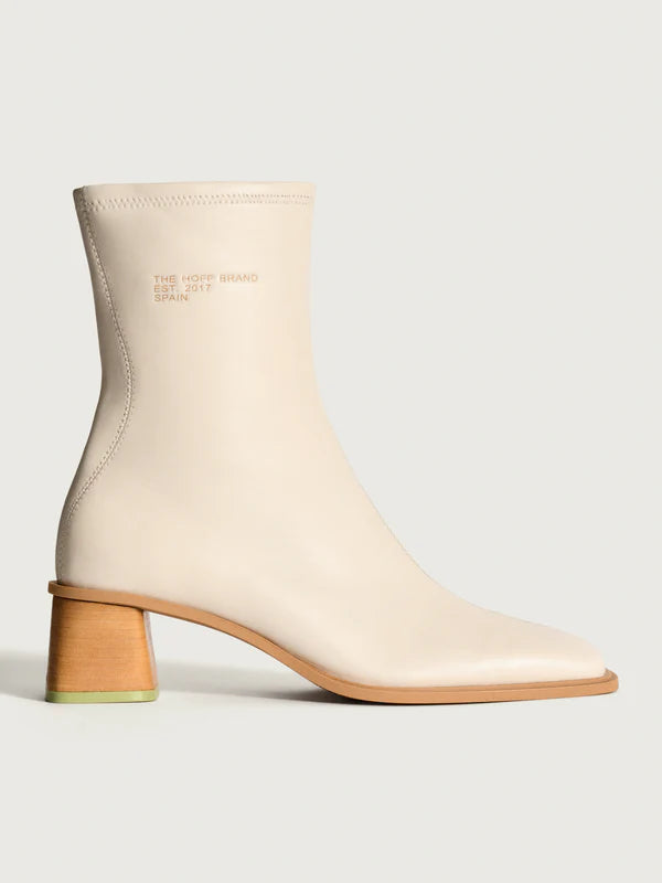 BOTA TACÓN DATE OFF WHITE